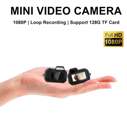 Mini Camera with Screen Indoor Home